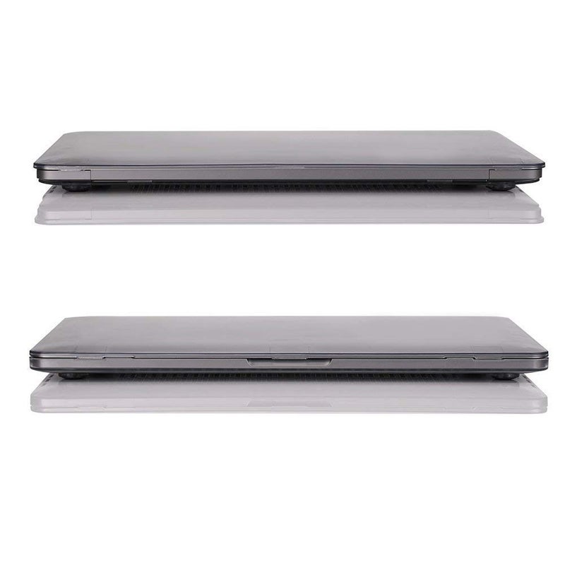 RUBAN Case for MacBook Pro 15 inch 2019 2018 2017 2016 Release A1990/A1707 with Touch Bar, Plastic Hard Shell Cover, Crystal Clear - Image 4